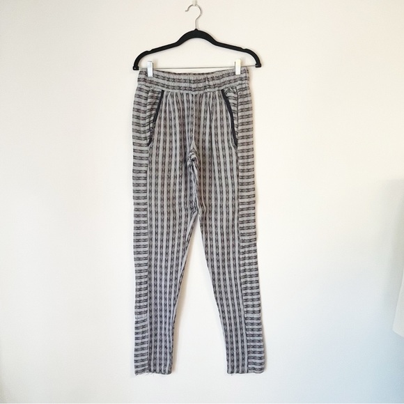 ACE & JIG Blue Cotton Striped Pants Size XS